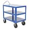 Vestil Ergo Handle Cart - Extra Heavy Duty, Steel, 4000 lb Load Capacity, 3 Shelves, 24.5" W DH-PH4-2436-3 - alternate 1